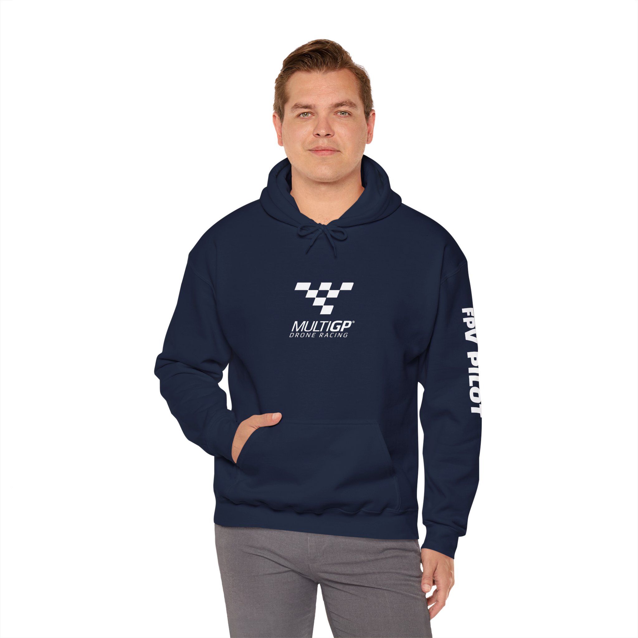 Unisex “Build Crash Repeat” MultiGP Hoodie