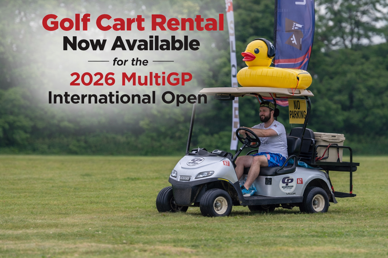 IO 2026 Golf Cart Rental