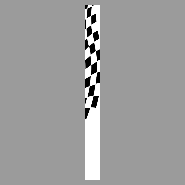 Mega Size Drone Racing Gate Side Left Panel (Start/Finish)