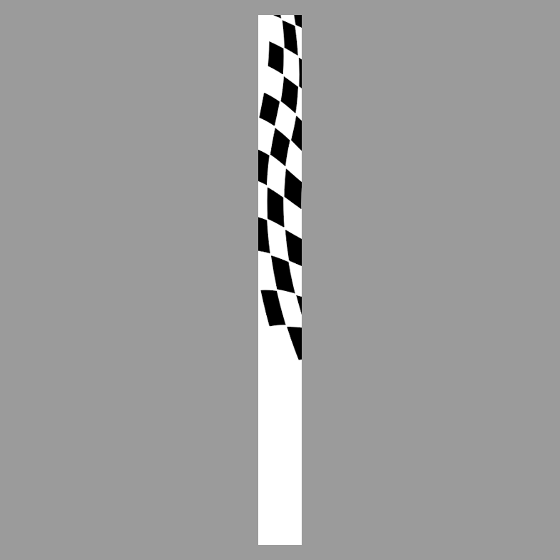 Mega Size Drone Racing Gate Side Right Panel (Start/Finish)